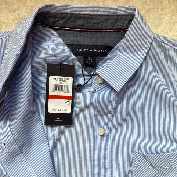 Tommy Hilfiger Striped Button Down - Picture 3 of 3